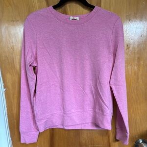 Pink Crew Neck Sweatshirt